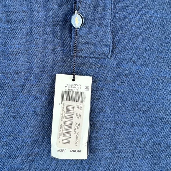 Ralph Lauren polo shirt tshirt man size 4X Tall - Picture 6 of 13